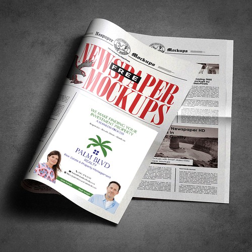 Newspaper Ad Design by Creative_Crafter