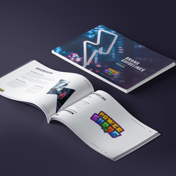 Logo & Brand Guide for Game developer