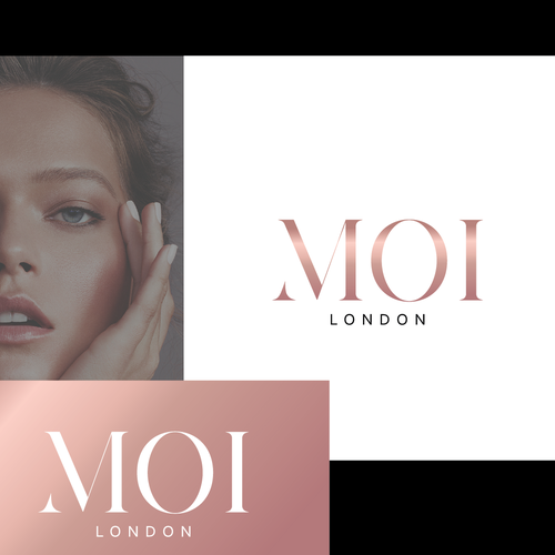 コンペ「Moi London needs an innovative and elegant logo」のデザイン by Arwen14さん 