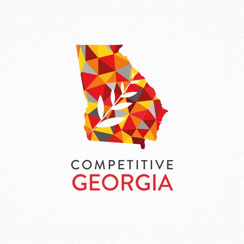 Create a logo using the state of GA as the main image underlying the
economic strength of diversity Design by Jilldreamer