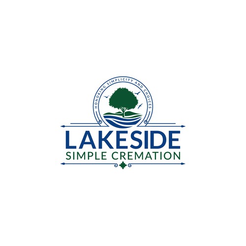 funeral home logo design