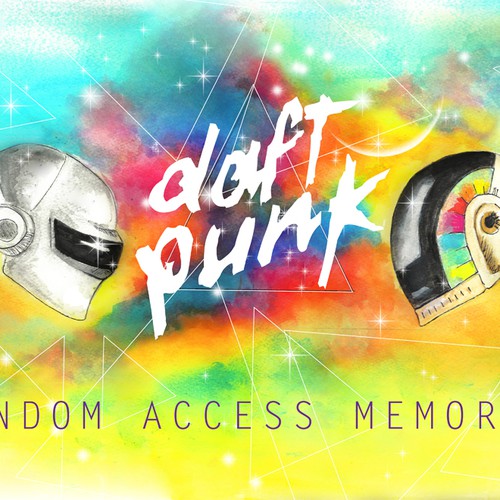 99designs community contest: create a Daft Punk concert poster-ontwerp door Chromatic Aberration