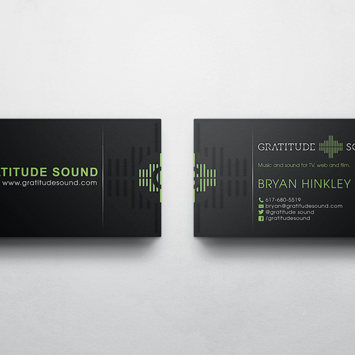 Create a design for a music company. Design by Eric Luu