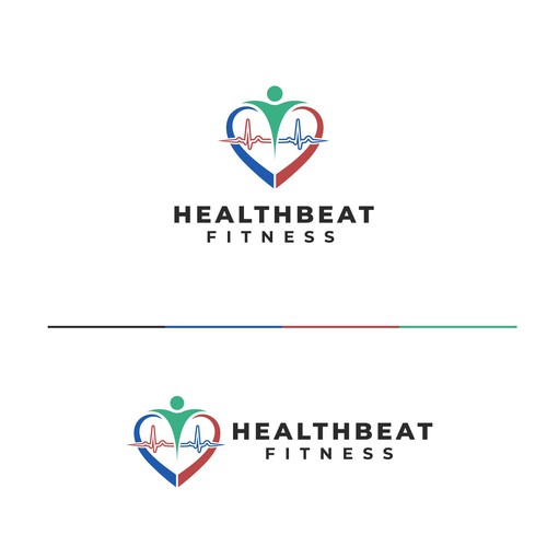 コンペ「Heart Health and Fitness Logo - A quick easy contest to recreate and tweak a design」のデザイン by velo.stdさん 