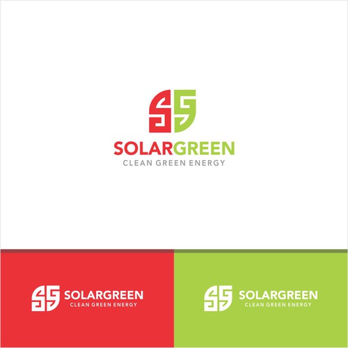 Logo for solar retailer, SolarGreen Design by spidereich