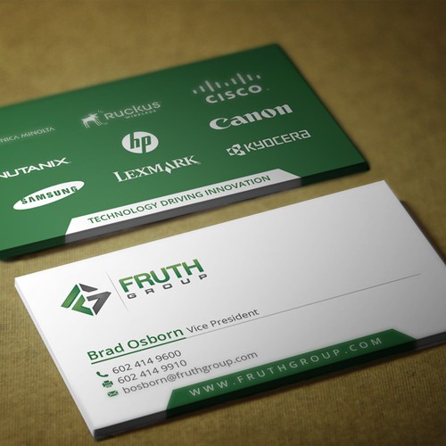 New High Tech Business Cards for High Tech Company Design by mad_best2