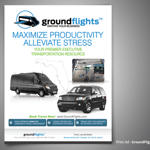 GroundFlights  needs a new print or packaging design Réalisé par Edward Purba