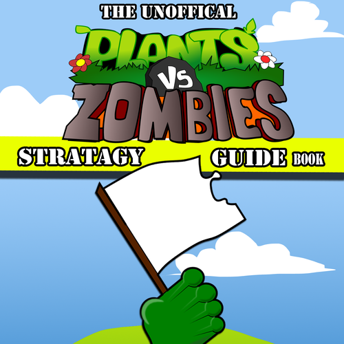 Kindle ebook Cover: Plants vs Zombies Strategy Guide Book Diseño de RetroSquid