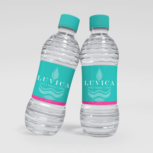 Label design for [beauty mineral water] for women Design by Mamun's_Creation