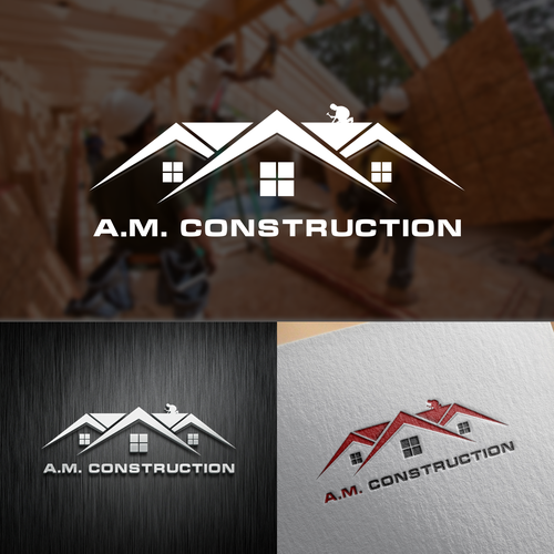 Next level Construction Logo for Home Improvement business "A.M. Construction" Design by sultan wisnu sadewa