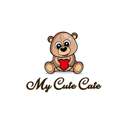 Logo for "My Cute Cate" Design by Mararti