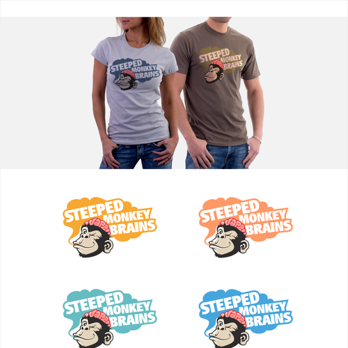 Create a whimsical Monkey with his brains exposed! Design von Angkol no K