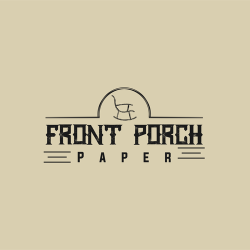 Create a logo filled with southern charm for Front Porch Paper | Logo ...