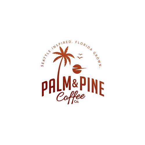 Palm & Pine Coffee Co. | Logo design contest