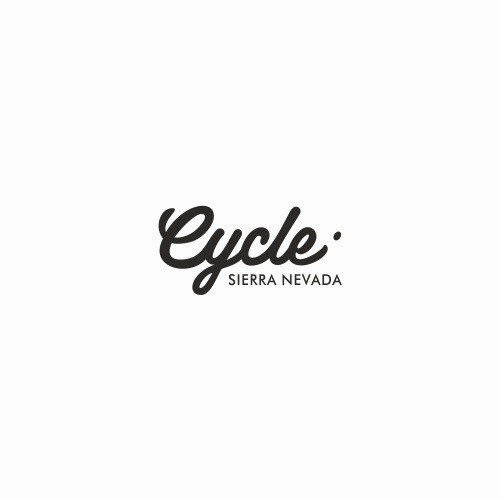 Cycle symbol logo with the title ' Cycle Sierra Nevada '