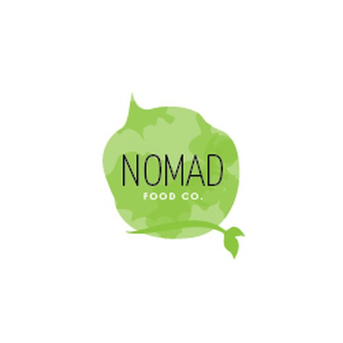 Create an eye-catching logo for nomad food co., producers of Mediterranean cuisine-ontwerp door Curly_Ty