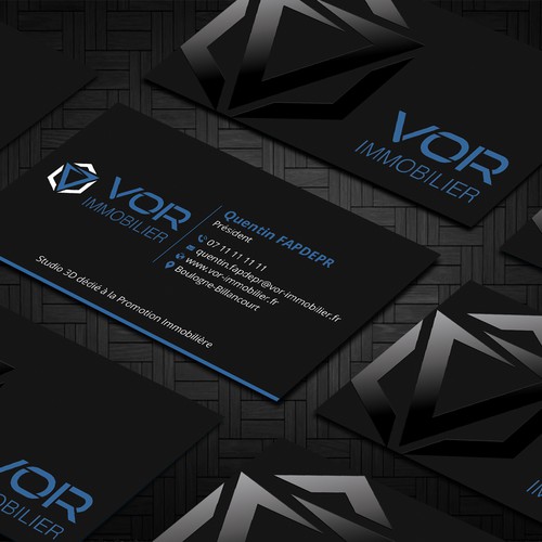 Business card contest entry by Taaiebah