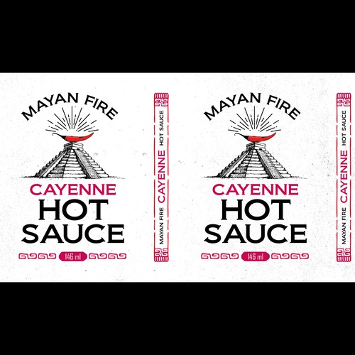 Design di Mayan Fire Hot Sauce di Rimposhe