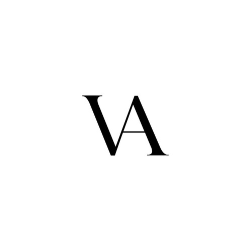 VA Monogram Logo for All Over Print Design by Artistry Hub 1