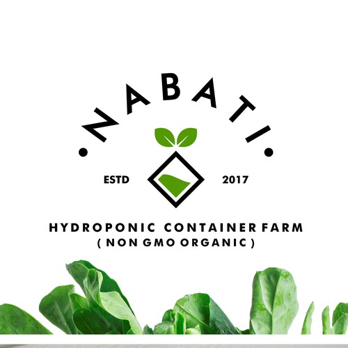 Design a hipster Container hydroponic farming logo Design by auraauliaip