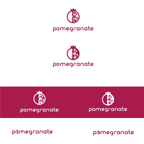 Design a fruit-related logo for machine learning code Design by alita.design