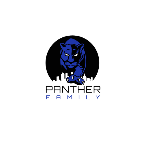 Basketball Logo for Team 'Panther Family' - Your Winning Logo Featured on Major Sports Network Design réalisé par rjo.studio