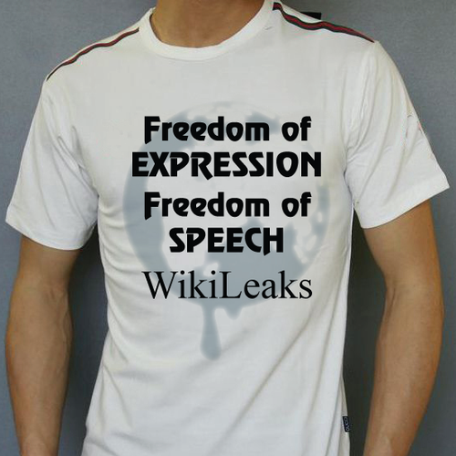 New t-shirt design(s) wanted for WikiLeaks Réalisé par Adeel Ibrahim