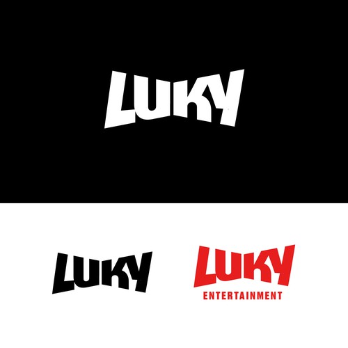 Design a powerful logo for Luky Entertainment and make its brand shine! Design by rl X