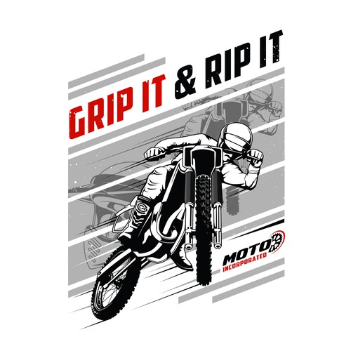 Vintage MX T-Shirt Design to Appeal to Motocross Enthusiasts Design by benj638