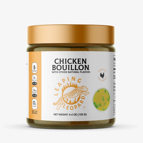 Launch Leaping Leopard Bouillon - An Additional Item to Leaping Leopard Food Enhancers!! Design by TUNSAY