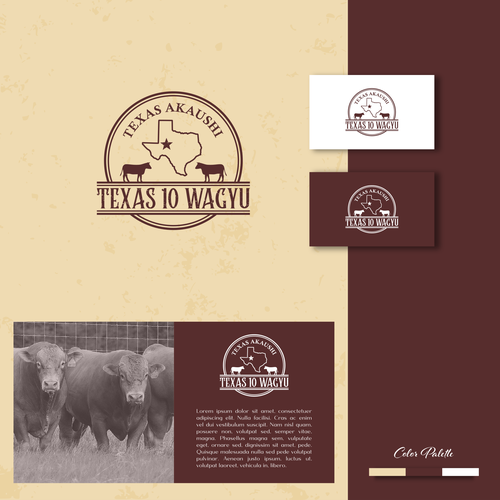 cutom wagyu beef packaging Design by Direwolf Design