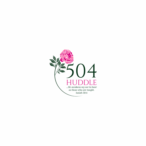Design by Тijana M. titled "Logo design for 504 Huddle"