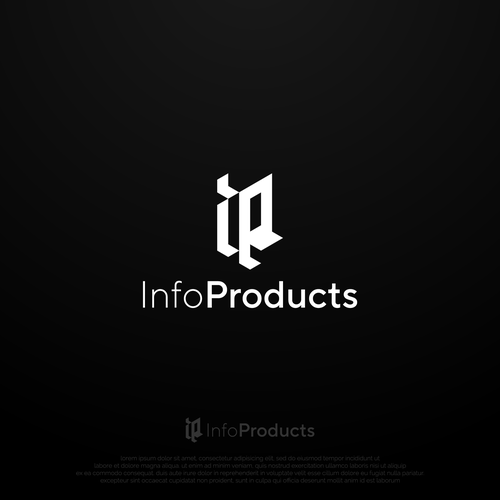 InfoProducts.com - Logo & Branding Design by MrBaba