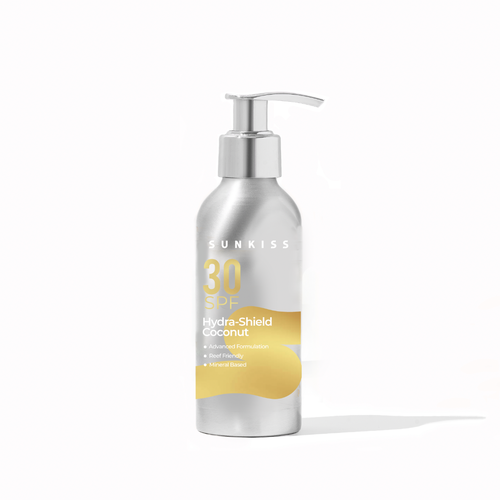 Luxury Sunscreen Label Design by Nadya Nadya