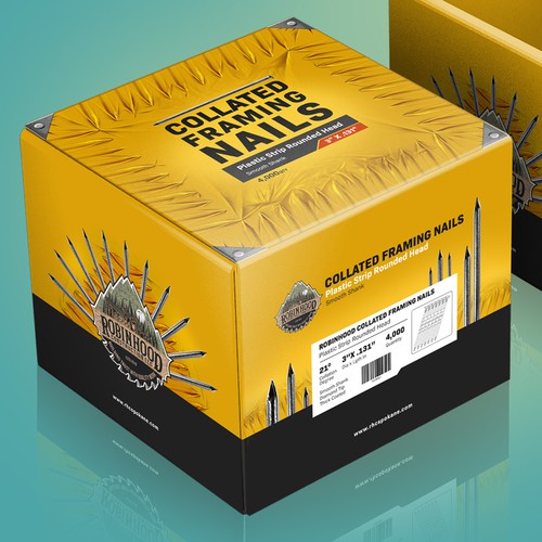 Dare to Impress: Design a Modern and Sleek Nail Box Packaging Design by thelembique