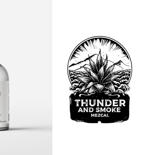 Design Mezcal branding por Erik Jimenez