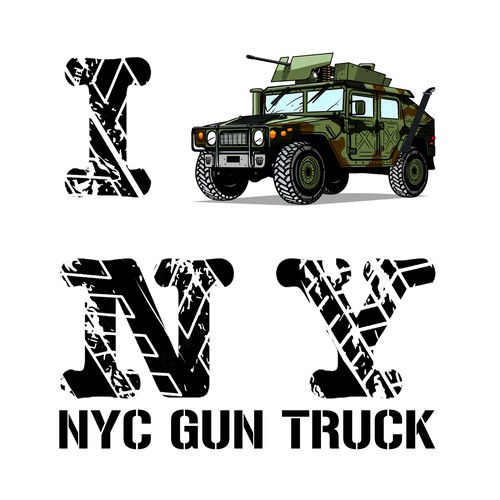 Attractive Logo for a Military Humvee Experience in the middle of the Big Apple Réalisé par Dangel_Ru