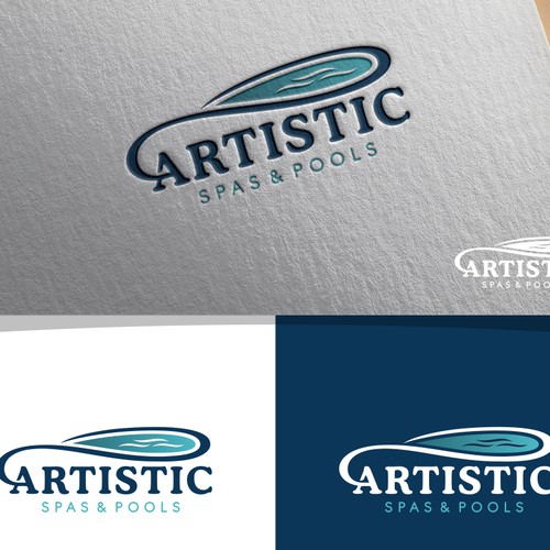 Design a classy logo for a custom pool builder Design by dsgn_81