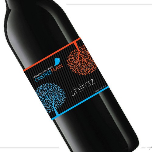 One Tree Plain wine label Design by ilegit616