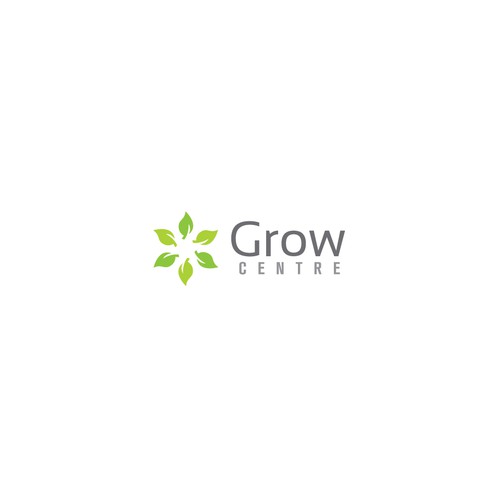 Logo design for Grow Centre Design by DaxisArt