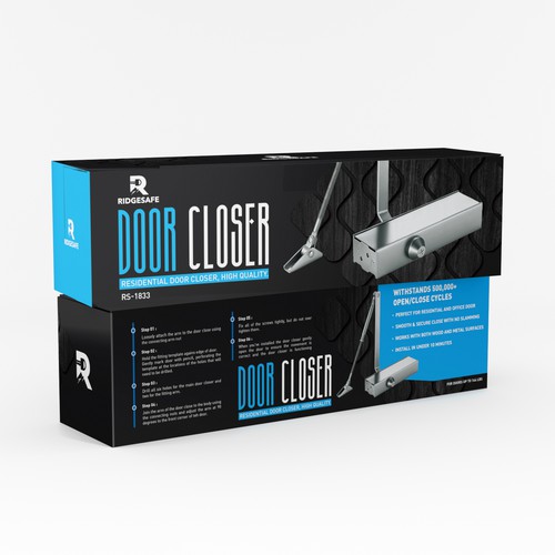 Design a Modern Packaging Design for Hardware Company (Door Closer) Design by Eunoia_Karsa