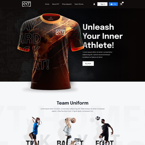 KYT House - Apparel Co Website Design Design by ⭐CaptMarvel⭐