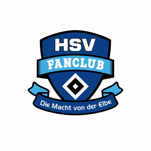 Gestalte ein Logo für den HSV Fanclub "Die Macht von der Elbe" Design by Adides