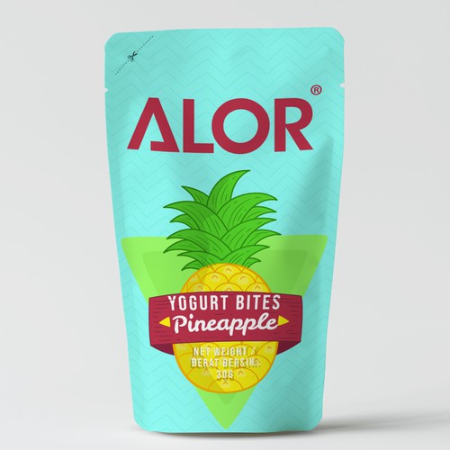 ALOR Yogurt Bites Diseño de Franklin Wold