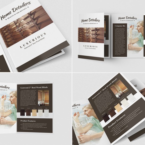 create a high class modern style brochure Design by Dmitry Kokorin