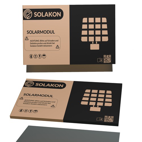 Create a nice Packaging Design for Solar Panels Design by 3D_NBL