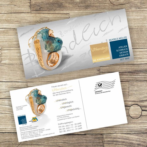 Postcard, flyer or print contest entry by Lindsay Kuk