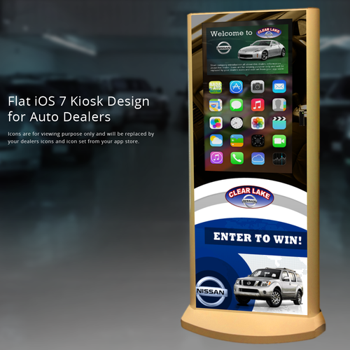 Automotive Kiosk UI Design Other web or app design contest