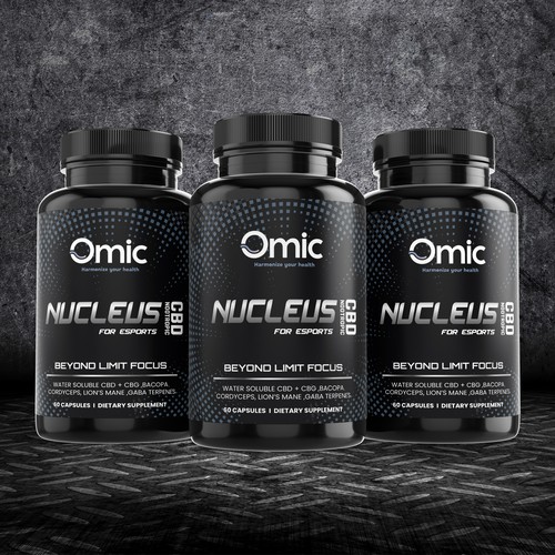 Video Gamer Supplement Label Design Design by Fredrick Balois