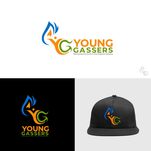 Young Gassers Logo Design by kalimsheikh